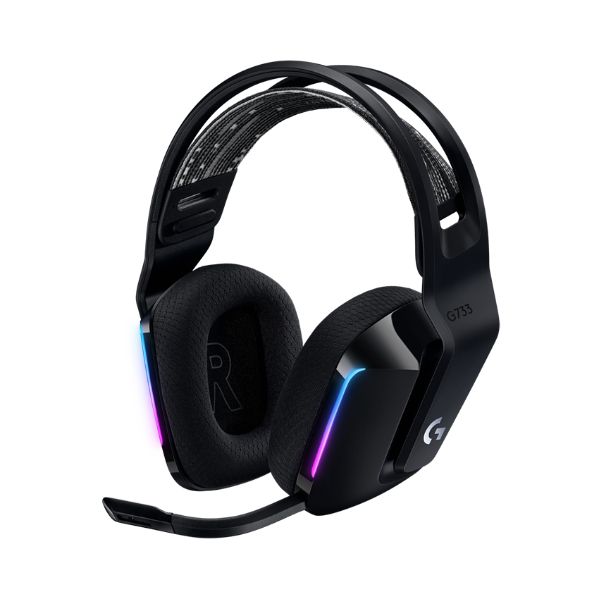 Tai nghe Gaming Logitech G733 LIGHTSPEED Wireless 7.1 RGB - Ảnh 3