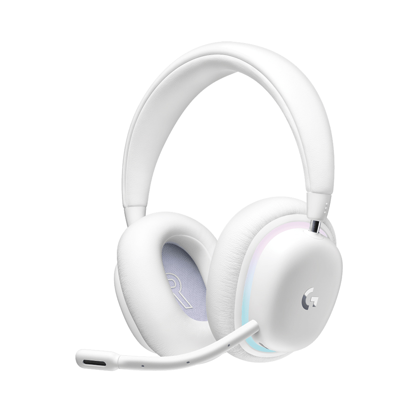 Tai nghe chơi game không dây Logitech G735 Màu Trắng (Wireless/Bluetooth 5.2)