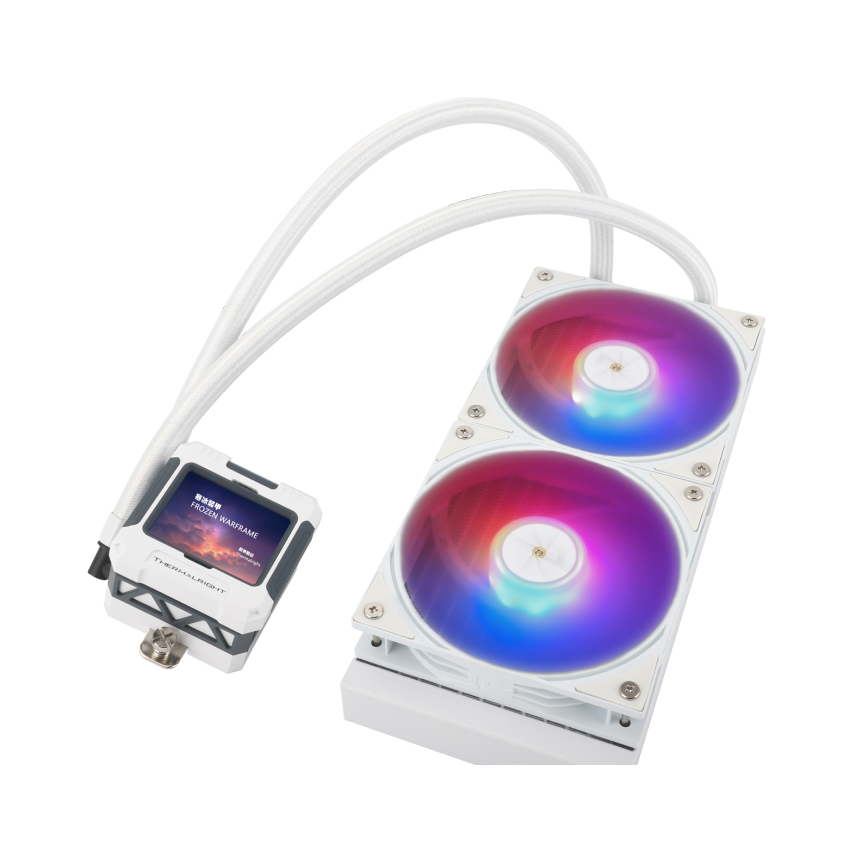 Tản nhiệt AIO Thermalright Frozen Warframe 240 WHITE ARGB - Ảnh 6