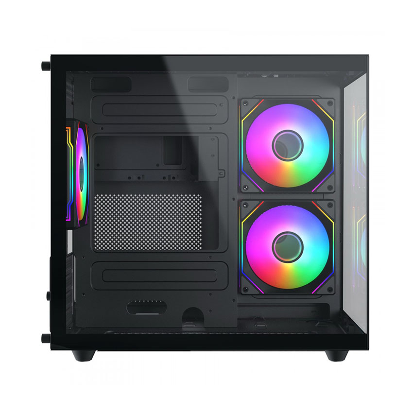 Vỏ case XIGMATEK Aqua M Lite 3GF (mATX/Mid Tower/Màu Đen) - Ảnh 6