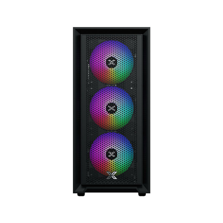 Vỏ case XIGMATEK SKY II 3F - EN44182 (ATX/Mid Tower/Màu Đen/3 fan ARGB) - Ảnh 6