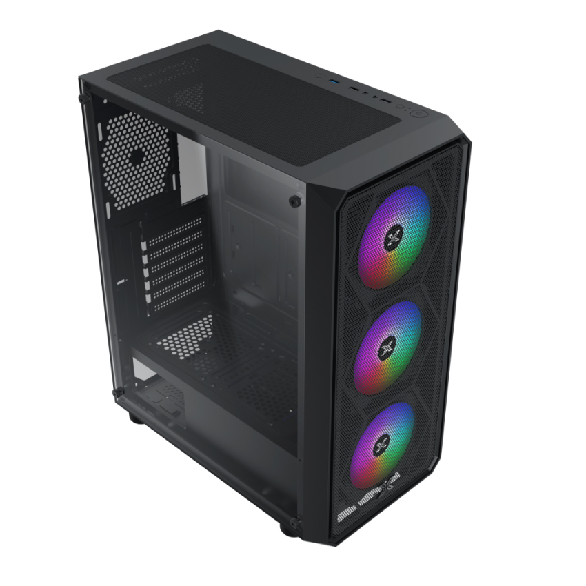 Vỏ case XIGMATEK DUO X 3F (eATX/Màu đen/3fan) - Ảnh 6