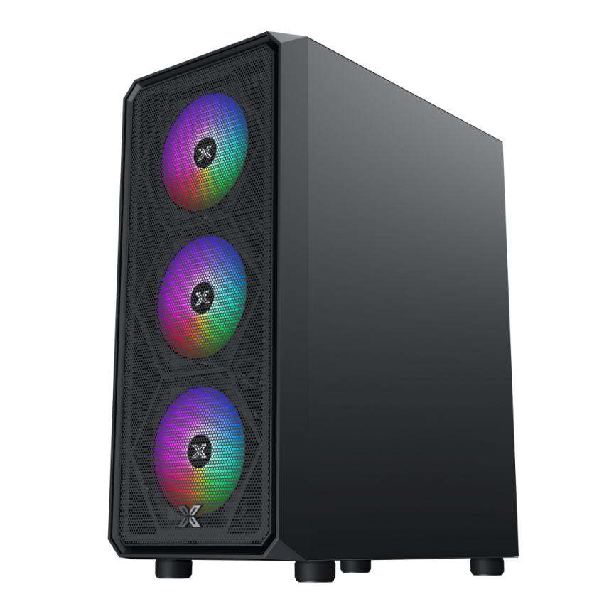 Vỏ case XIGMATEK DUO X 3F (eATX/Màu đen/3fan) - Ảnh 3