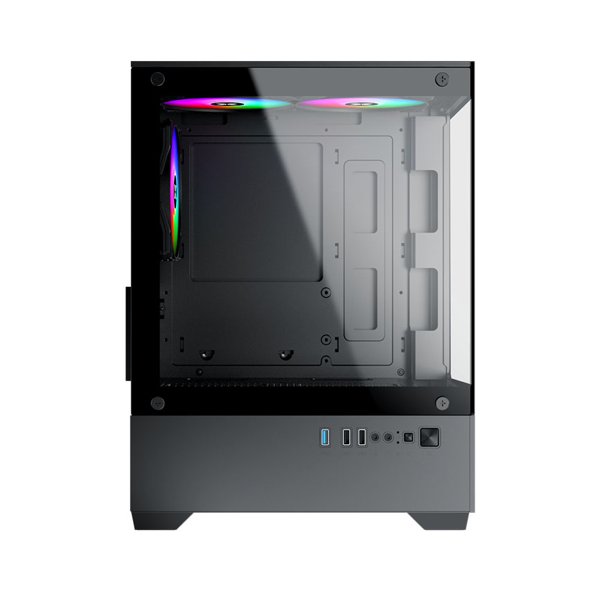 Vỏ case XIGMATEK VIEW II 3F Black (mATX/ 3 fan) - Ảnh 4
