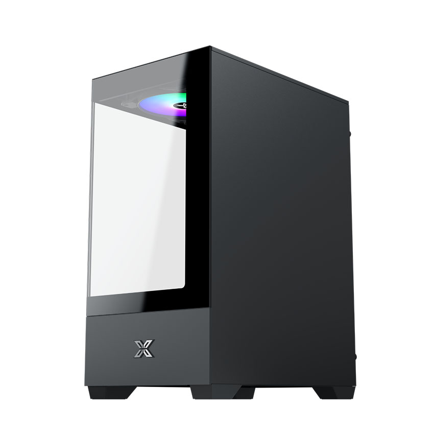Vỏ case XIGMATEK VIEW II 3F Black (mATX/ 3 fan) - Ảnh 2
