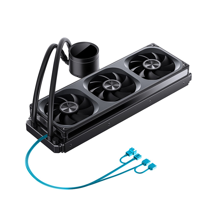 Tản nhiệt nước AIO Jonsbo TH-360 ARGB Black (LCD hiển thị nhiệt độ) - Ảnh 5