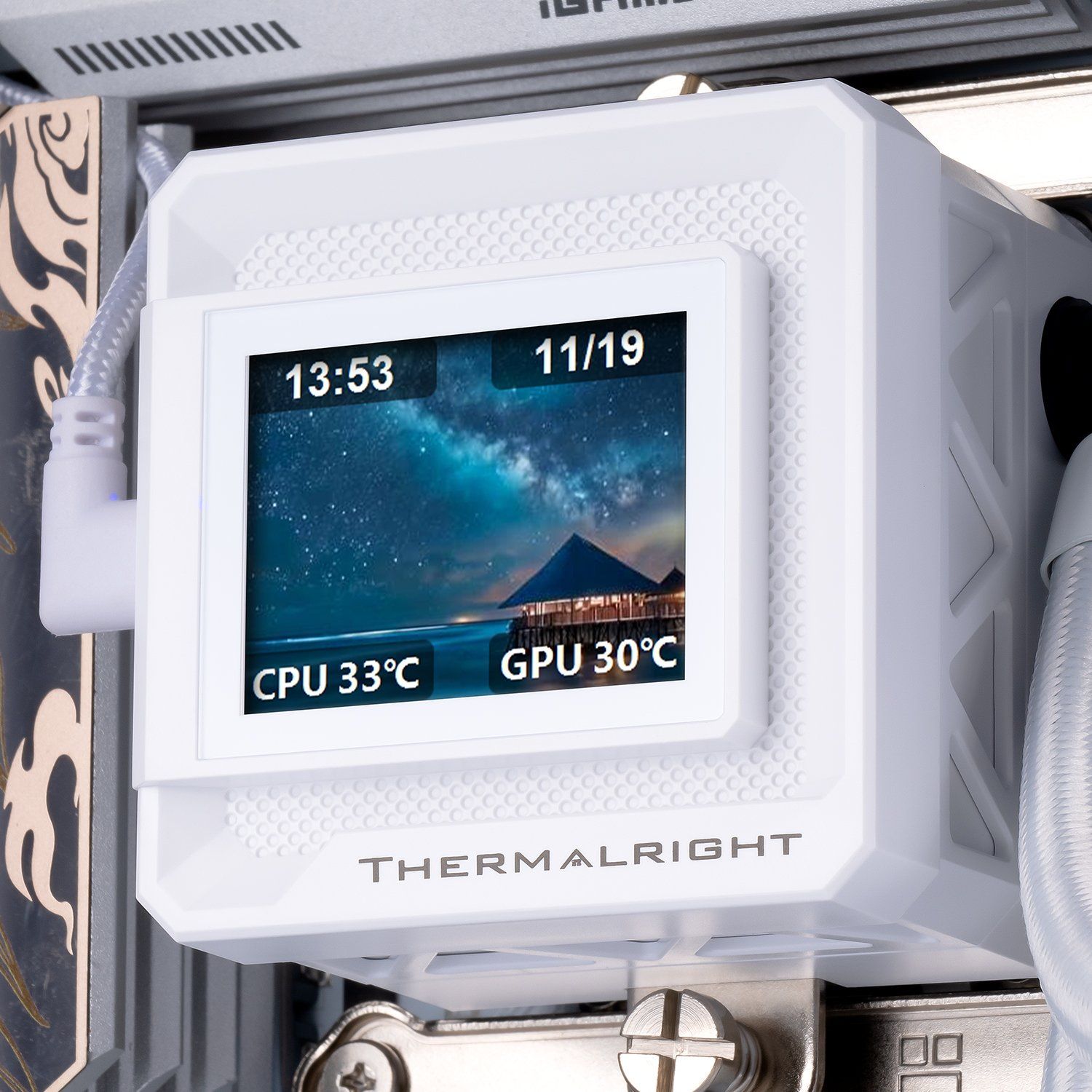 Tản nhiệt nước THERMALRIGHT FROZEN WARFRAME 240 SE White Argb - Ảnh 3