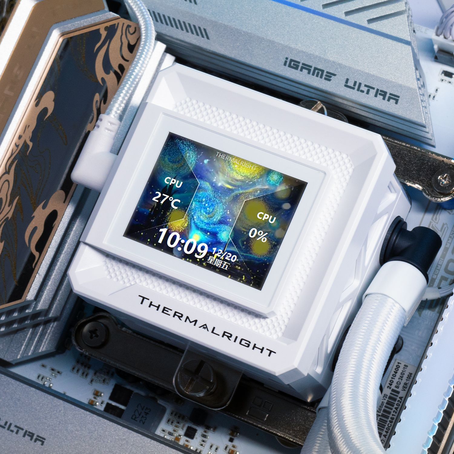 Tản nhiệt nước THERMALRIGHT FROZEN WARFRAME 240 SE White Argb - Ảnh 4