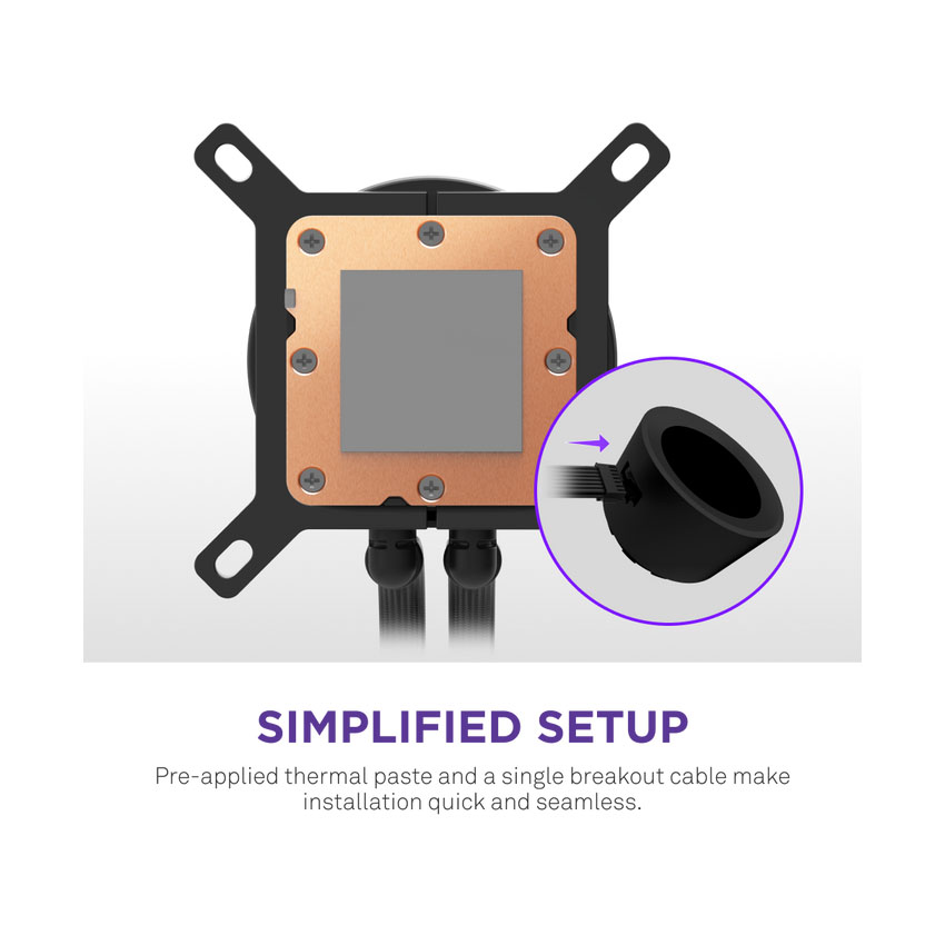 Tản nhiệt nước NZXT KRAKEN PLUS 240 V2 BLACK - 240MM - Ảnh 7