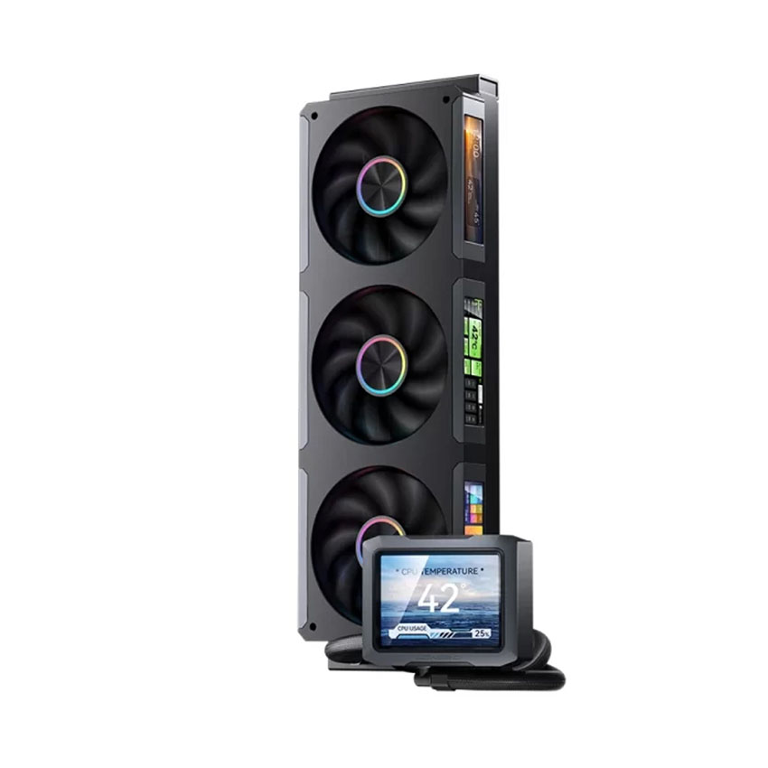 Tản nhiệt nước AIO JONSBO TF3-360SCB Black (4 màn LCD)