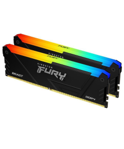 RAM Kingston FURY Beast RGB 16GB (2x8GB) DDR4 3200MHz (KF432C16BB2AK2/16)