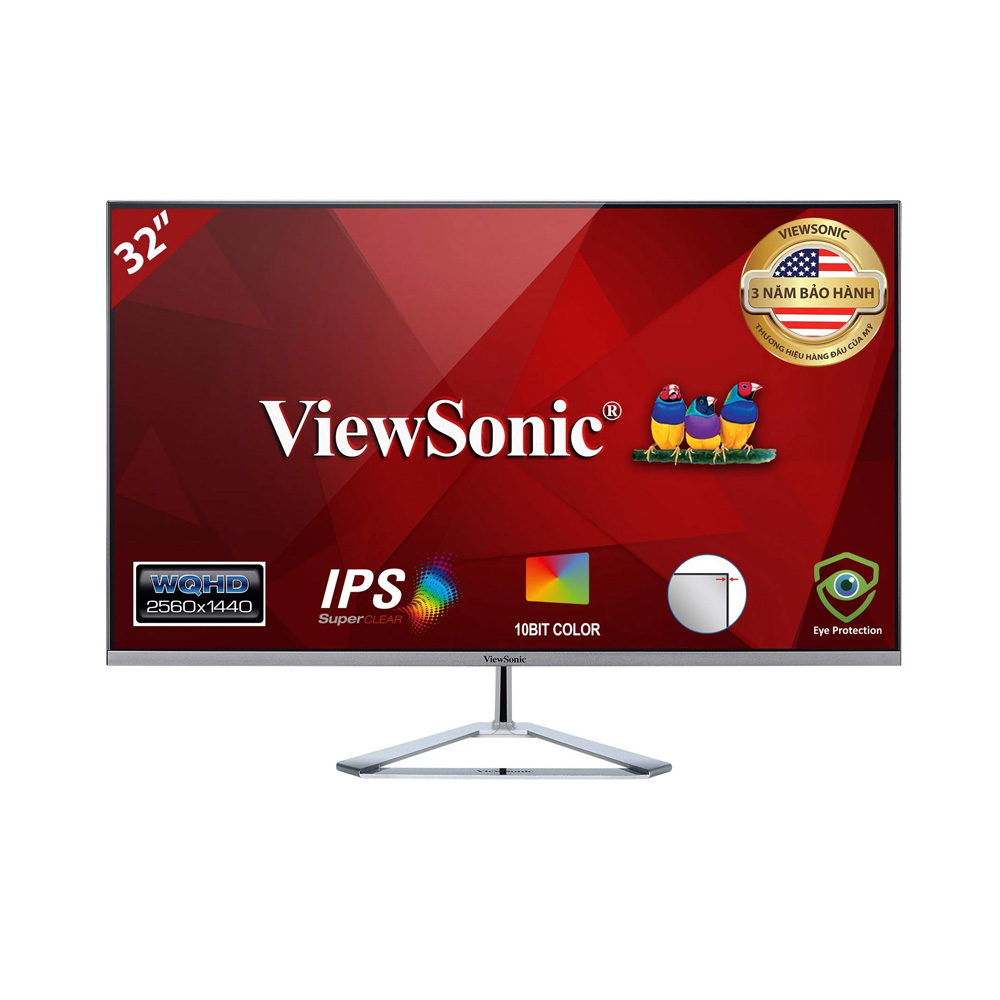 Màn hình ViewSonic VX3276-2K-MHD-2 31.5 inch - 2K IPS