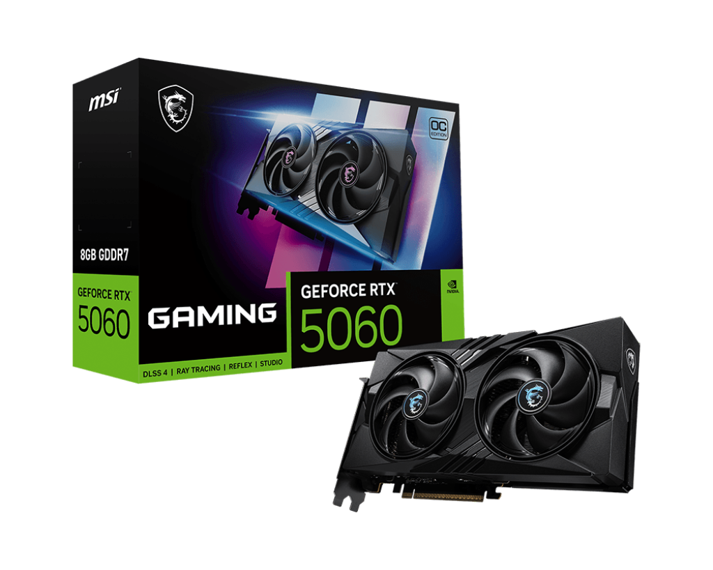 VGA MSI RTX 5060 8GB GAMING OC