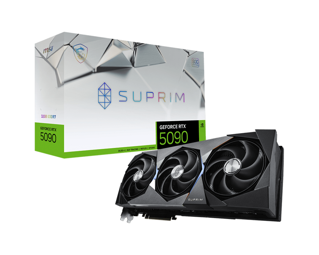VGA MSI RTX 5090 32GB SUPRIM SOC