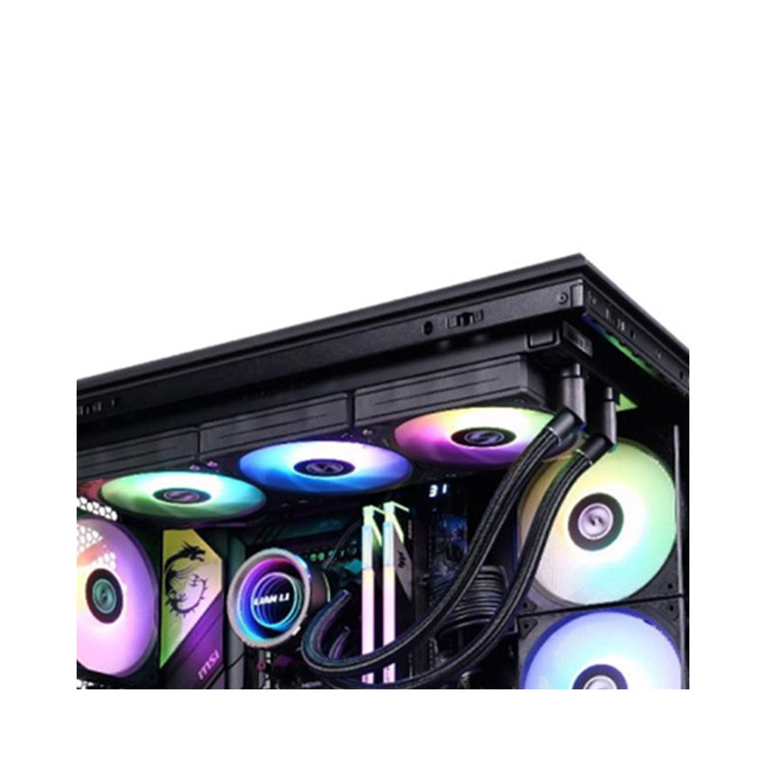 Vỏ case Lian Li V100 Black - V100X (ATX/Back connect ATX/RAD 360/0 Fan) - Ảnh 3