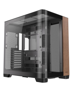 Vỏ case ANTECC8 CURVED WOOD (eATX/Kính cong/viền gỗ)