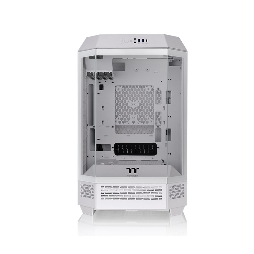 Case Thermaltake Tower 300 Snow (mATX/Mid Tower/Màu Trắng/3 Fan) - Ảnh 3