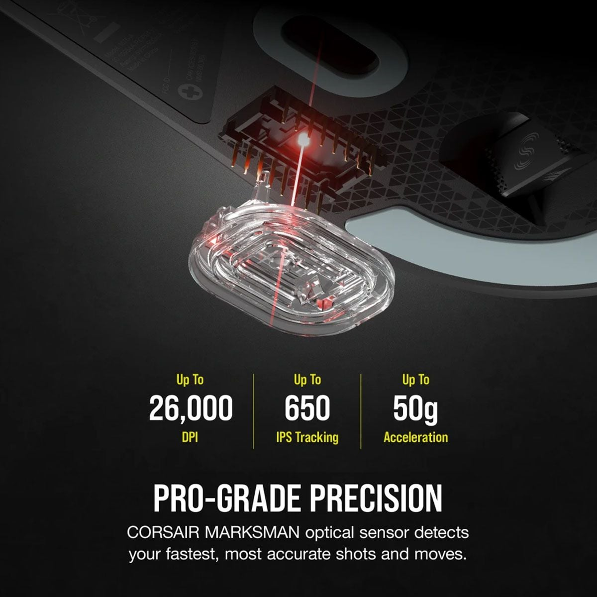 Chuột Corsair M75 Air Black - Ảnh 6