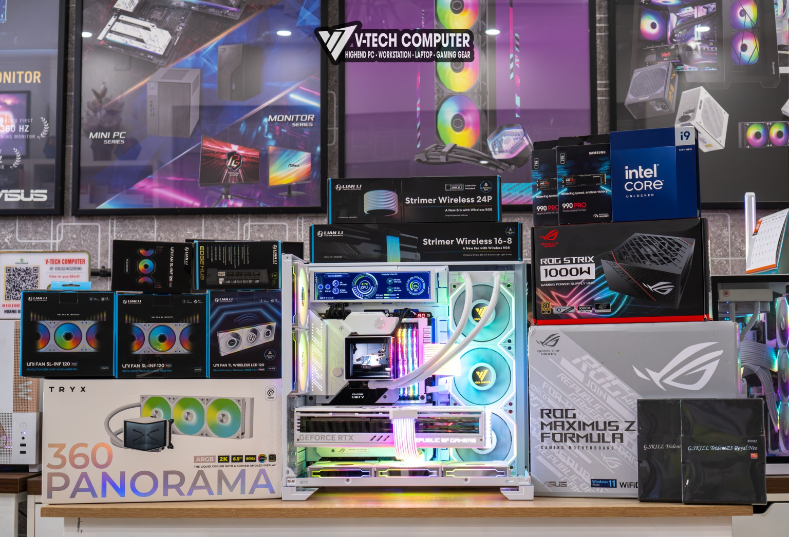 VTECH HI-END 4 | Ultra 9 285K | Ram 128GB | RTX 4090 - V-Tech Computer ...